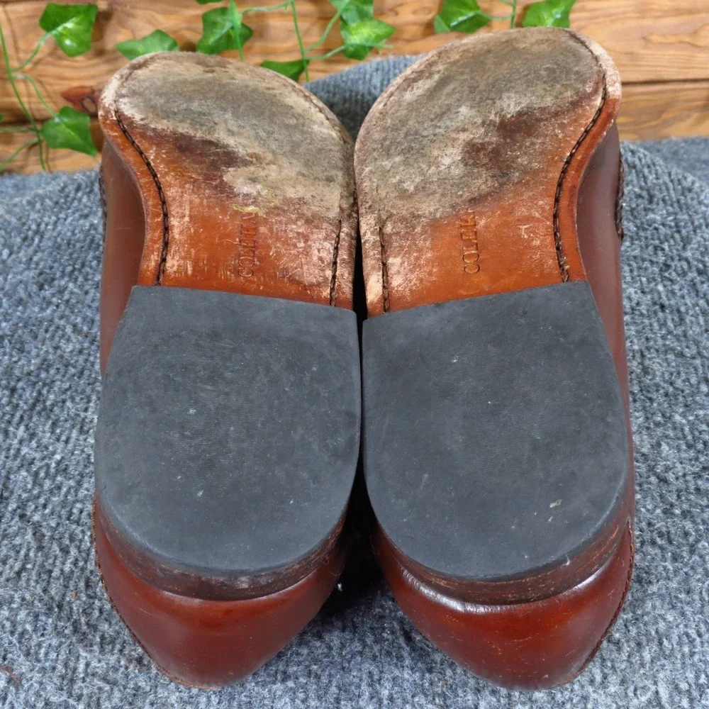 Cole Haan Pinch Tassel Loafer Mens Shoe Sz 11.5 B Narrow Dress Burgundy Leather